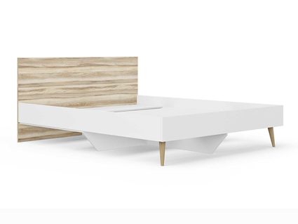 Кровать Сонум Ines Ясень ориноко + белый 80х200