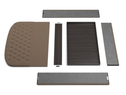 Кровать Lonax Венеция велюр Dolly-2 (с подъемным механизмом) 200х200