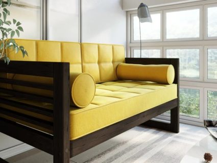 Диван Арско Сега Мини двухместный желтый