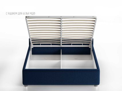 Кровать Nuvola Alba Velutto 26 (с подъемным механизмом)