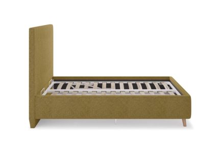 Кровать Сонум Amanda Кашемир Горчичный (с подъемным механизмом) 90х200