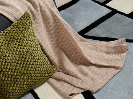 Покрывало Tkano Ethnic с вафельным рисунком 180х250