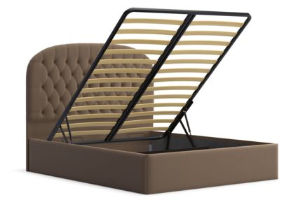 Кровать Lonax Венеция велюр Dolly-2 (с подъемным механизмом) 200х200