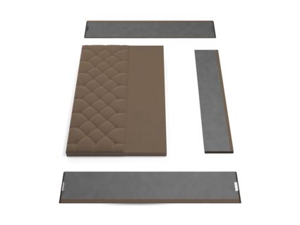 Кровать Lonax Элоиза велюр Dolly-1 120х190