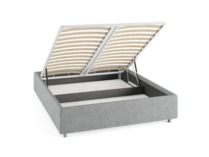 Кровать Сонум Scandinavia Рогожка Мокко (с подъемным механизмом) 200х200