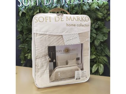 Покрывало Софи де Марко Жизель (мокко) 240х260