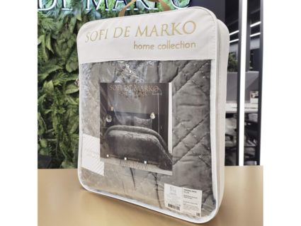 Покрывало Софи де Марко Селена (антрацит)