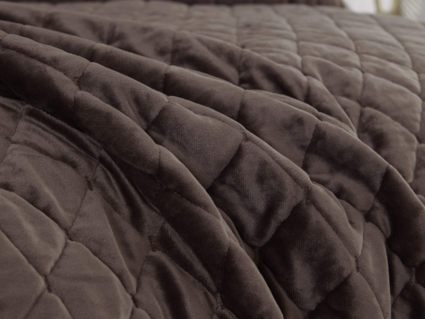 Покрывало Софи де Марко Натаниэль (шоколад) 160х220