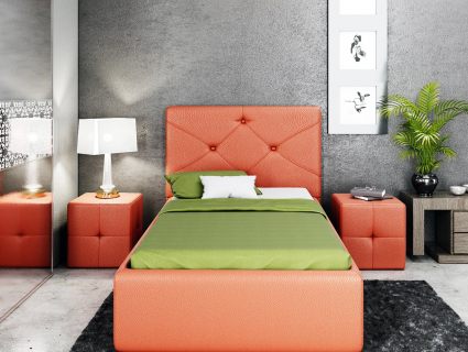 Кровать Nuvola Olivia Velutto 14 (с подъемным механизмом) 120х190