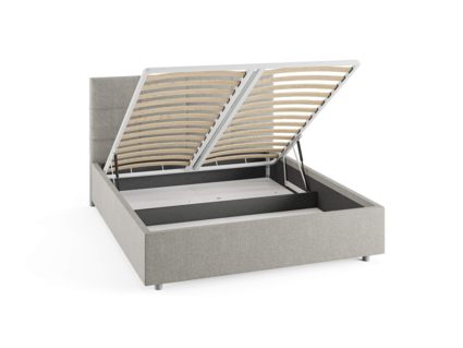 Кровать Сонум Caprice Рогожка Мокко (с подъемным механизмом) 180х190