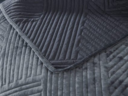 Покрывало Софи де Марко Патрисия (антрацит) 160х220