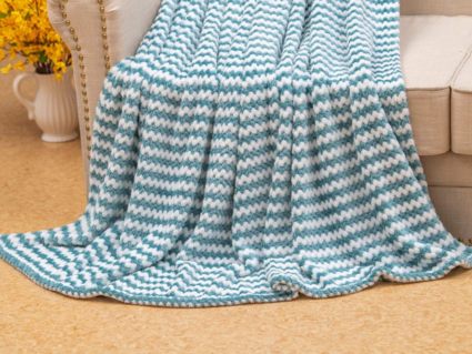 Плед Софи де Марко Гринда (морская волна) 220х240