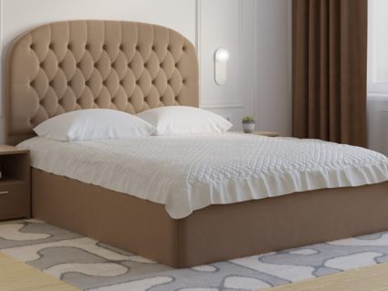 Кровать Lonax Венеция велюр Dolly-17 (с основанием) 160х200