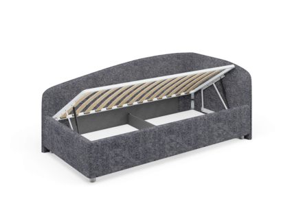 Кровать Сонум Paola Рогожка Мокко (с подъемным механизмом)