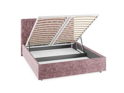 Кровать Сонум Florence Кашемир Синий (с подъемным механизмом) 200х200