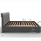Кровать Sleeptek Premier 1 Велюр 16 (с подъемным механизмом) 160х200