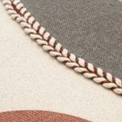 Декоративная подушка Tkano Ethnic Braids с фактурным рисунком 45х45